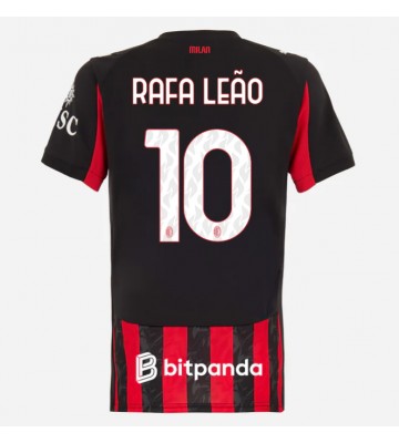 AC Milan Rafael Leao #10 Hemmatröja Dam 2025-26 Kortärmad AC Milan Rafael Leao #10 Hemmatröja Dam 2025-26 Kortärmad